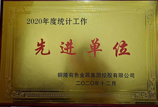 公司获“统计事情先进单位”声誉称呼