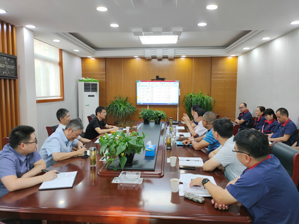 304永利集团唯一物资公司到公司调研物资采购事情