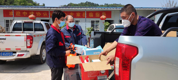 第二修建工程事业部有序组织复工复产