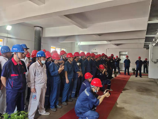 池州多金属资源综合使用项目顺遂燃烧