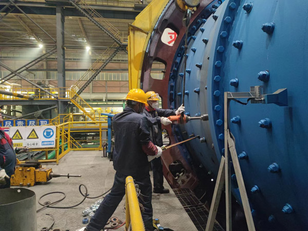 装置公司顺遂完成金冠铜业选矿车间磨练使命