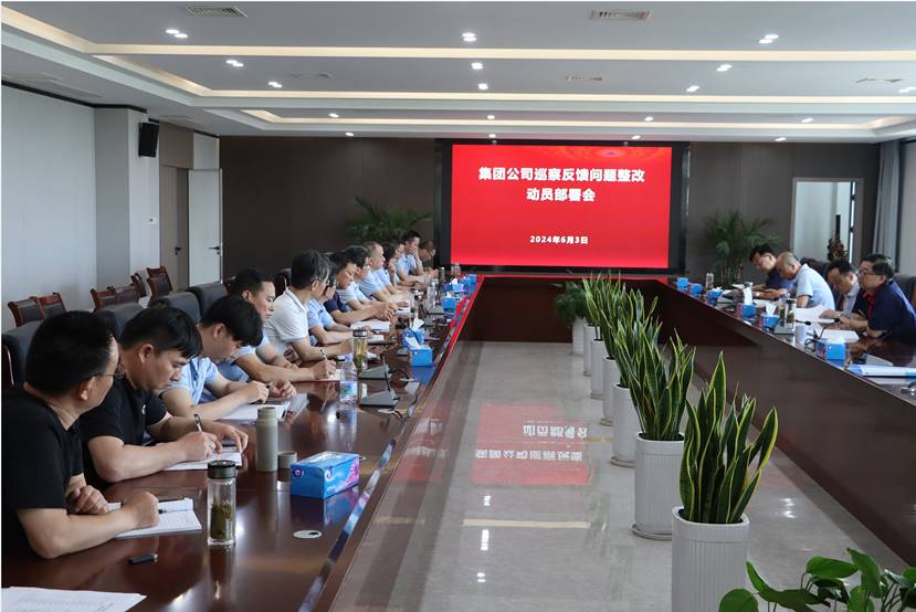 公司召开集团公司巡察反响问题整改发动安排会