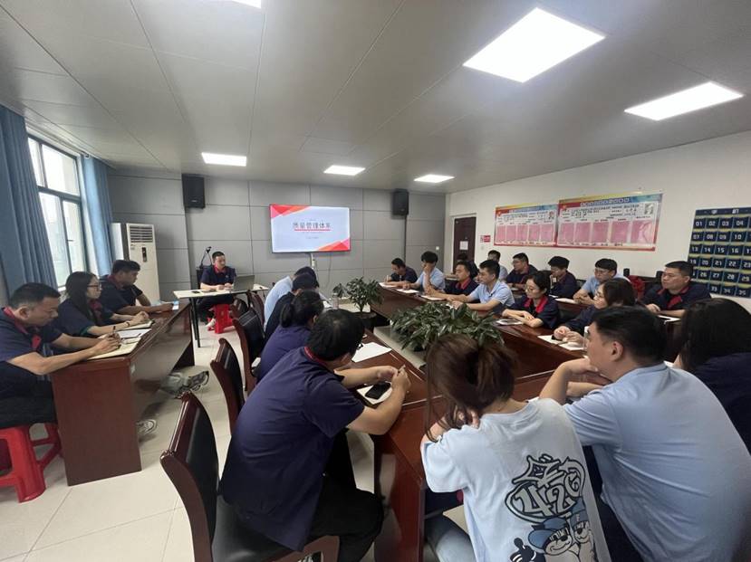 建材公司开展QC治理、质量治理知识培训