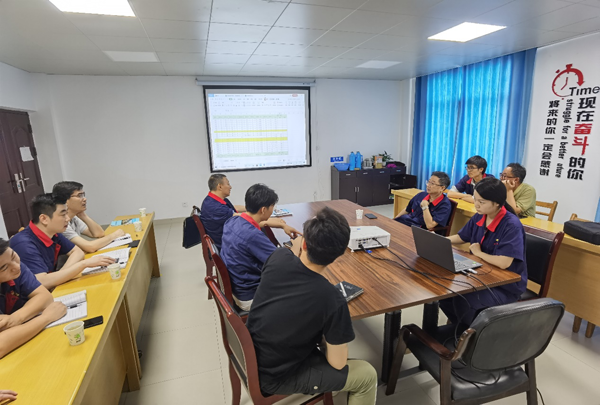 公司党委书记调研建材营业