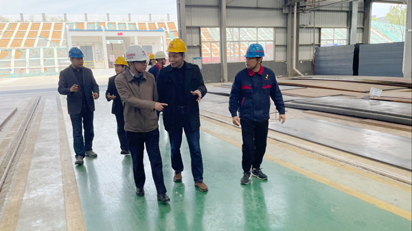 铜陵学院机械工程学院院长一行到公司旅行交流