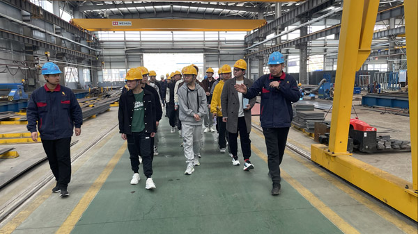 铜陵学院机械工程学院院长一行到公司旅行交流