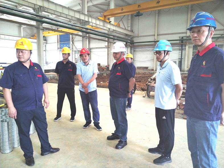 公司开展第二季度清静环保、职业康健及消防综合大检查