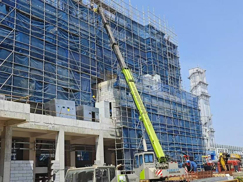 铜基精矿库配料站配电室电气装备完成装置