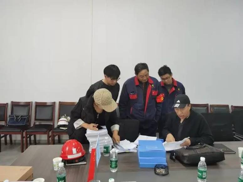 赤峰金通二期电解项目部顺遂通过赤峰市高新区国庆节前清静、质量团结专项检查 