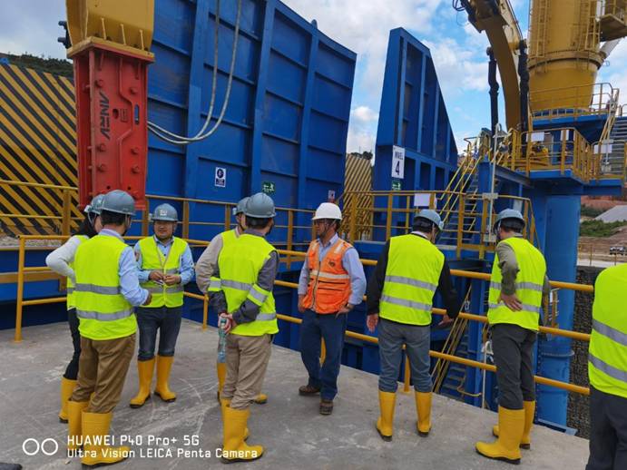 厄瓜多尔分公司与洛阳钼业凯哥豪斯金矿开展营业联系