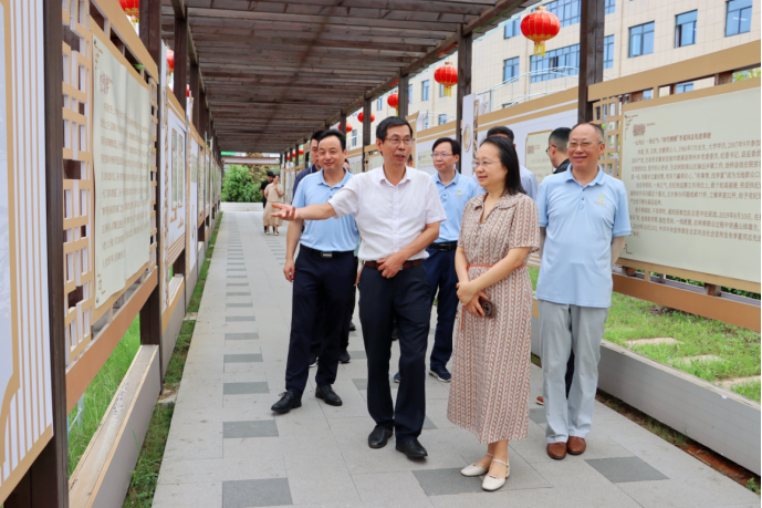 引江济淮集团纪委书记陶育红一行到访304永利集团唯一建安